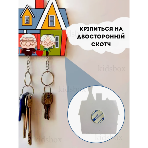 Настінний тримач для ключів Вперед та вгору ключниця настінна брелок для ключів вішалка для ключів