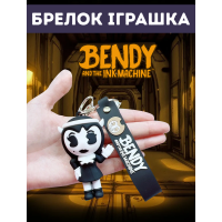 Брелок Бенди и Чернильная Машина Ангел Алиса фигурка Alice Angel Bendy And The Ink Machine детский брелок на рюкзак, ключи 7 см