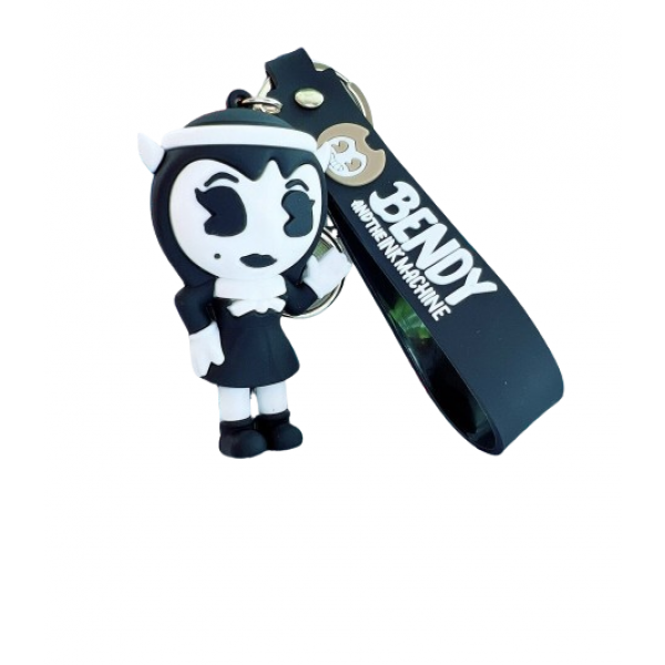 Брелок Бенди и Чернильная Машина Ангел Алиса фигурка Alice Angel Bendy And The Ink Machine детский брелок на рюкзак, ключи 7 см