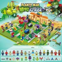 Конструктор Рослини проти зомбі Plants vs. Zombies дитячий конструктор 687 деталей