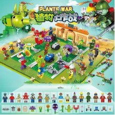Конструктор Рослини проти зомбі Plants vs. Zombies дитячий конструктор 687 деталей