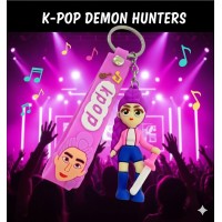 Брелок Кейпоп мисливці на демонів Rumi Румі K-Pop Demon Hunters Huntr/x дитячий на рюкзак, ключі іграшка 7 см