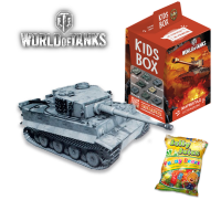 Кидс бокс Свитбокс Танки World of tanks коллекционная фигурка World of tanks жевательный мармелад с натуральным соком