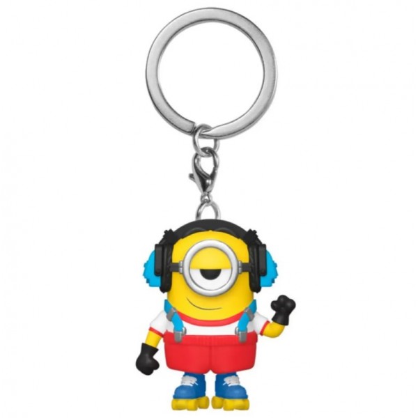 Брелок Funko POP! Minions 2: Roller Skating Stuart Поп Стюарт на роликах Міньйон Гадкий Я фігурка 4 см