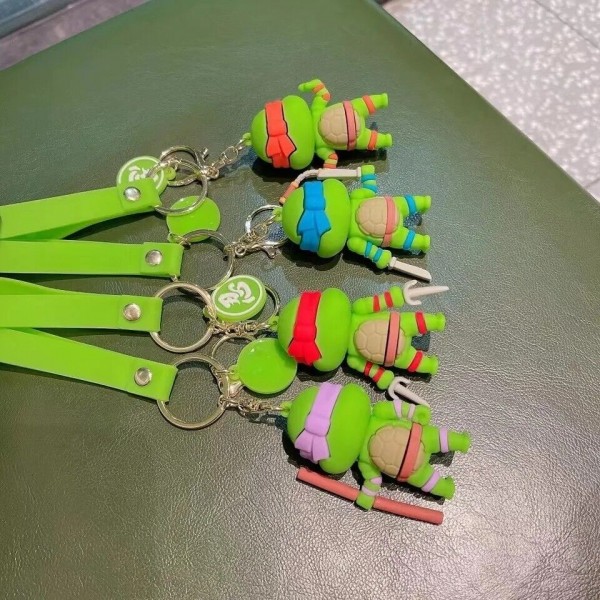 Брелок Черепашки ніндзя Мікеланджело Майки Ninja Turtles Michelangelo дитячий брелок на рюкзак, ключі 6,5 см