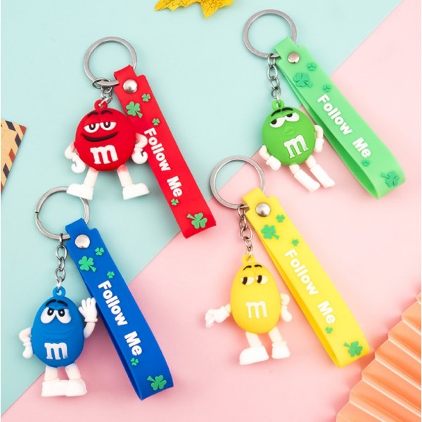 Брелок М&MS шоколадное драже желтый фигурка игрушка для ключей, рюкзака, сумки 5.6 см