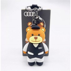 Ведмедик брелок аксесуари Ведмедик Audi Sport Audi Ведмедик Ауді брелок для ключів і автомобіля 7 см