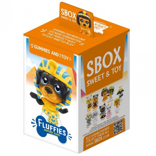 Урок історії пушистиків Світбокс SweetBox іграшка та жувальний мармелад