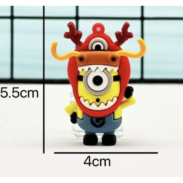 Брелок Миньон Гадкий Я Minion фигурка игрушка для ключей, рюкзака, сумки 5,5 см