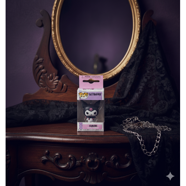 Брелок Куромі Kuromi Pop фігурка іграшка для ключів, рюкзака, сумки 4 см