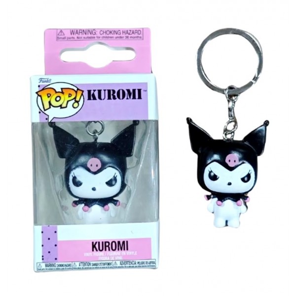 Брелок Куромі Kuromi Pop фігурка іграшка для ключів, рюкзака, сумки 4 см