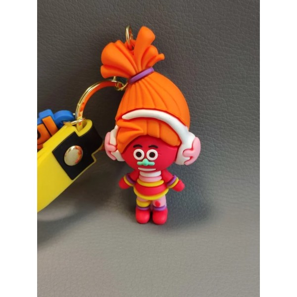 Брелок Тролі Troli DJ Suki DJ Звуки фігурка іграшка для ключів, рюкзака, сумки 7,5 см