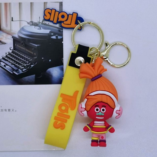 Брелок Тролі Troli DJ Suki DJ Звуки фігурка іграшка для ключів, рюкзака, сумки 7,5 см