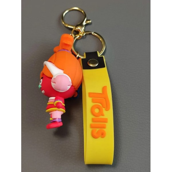 Брелок Тролі Troli DJ Suki DJ Звуки фігурка іграшка для ключів, рюкзака, сумки 7,5 см