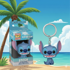 Стіч брелок Pocket Pop Keychain Поп Disney Стіч Ліло та Стіч Lilo and Stitch Stitch Seated 4 см