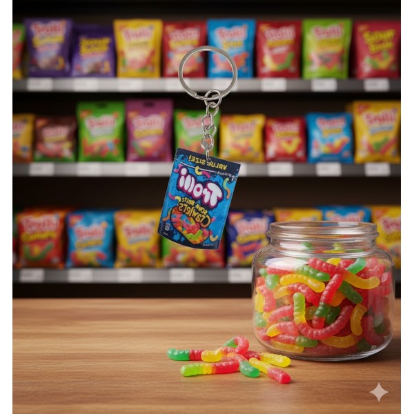 Брелок міні для ключів дитячий 2,5 см акрил іграшка антистрес підвіска на ключі, на сумку