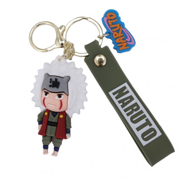 Брелок Наруто Джирайя Naruto Jiraiya фігурка іграшка для ключів, рюкзака, сумки 6 см
