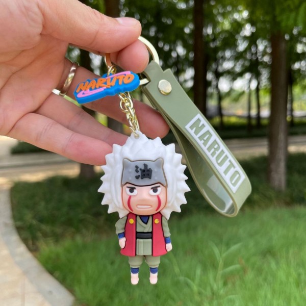 Брелок Наруто Джирайя Naruto Jiraiya фігурка іграшка для ключів, рюкзака, сумки 6 см