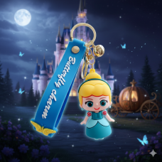 Холодне серце брелок Disney Alice Frozen Аліса силіконовий брелок тримач для ключів 6,5см