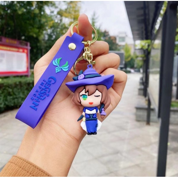 Брелок Геншин Імпакт Ліза Genshin Impact Lisa фігурка іграшка для ключів, рюкзака, сумки 7 см
