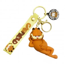 Брелок Гарфілд Garfield кіт іграшка на рюкзак, ключі 6,7 см