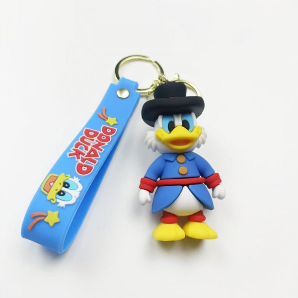 Брелок Дональд Дак Дісней Скрудж Макдак на ключі, на сумку фігурка іграшка антистрес 7 см