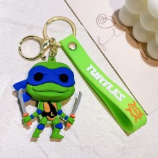 Черепашки ніндзя брелок Леонардо брелоки на рюкзак, ключі Ninja Turtles Leonardo 6,3 см