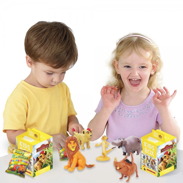 Король Лев The Lion King Sweetbox Світбокс Кідсбокс фігурка та жувальний мармелад