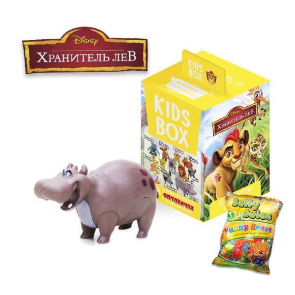 Король Лев The Lion King Sweetbox Світбокс Кідсбокс фігурка та жувальний мармелад