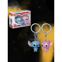 Ліло та Стич брелоки Lilo &amp; Stitch Pop Stitch &amp; Angel Ангел фігурки 2 шт