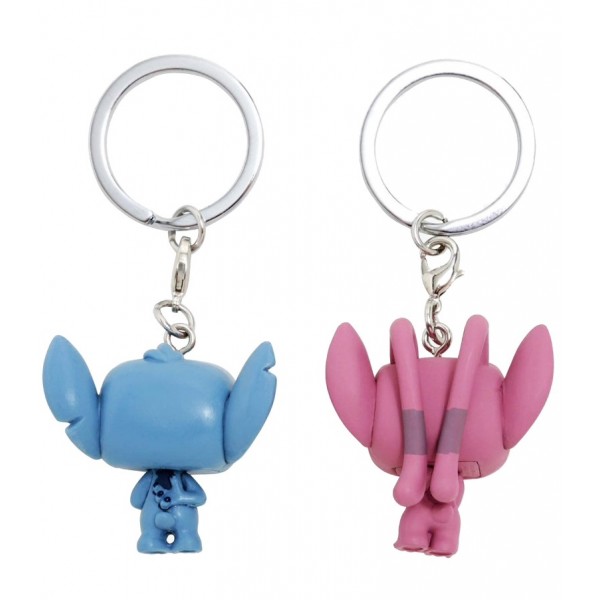 Ліло та Стич брелоки Lilo &amp; Stitch Pop Stitch &amp; Angel Ангел фігурки 2 шт
