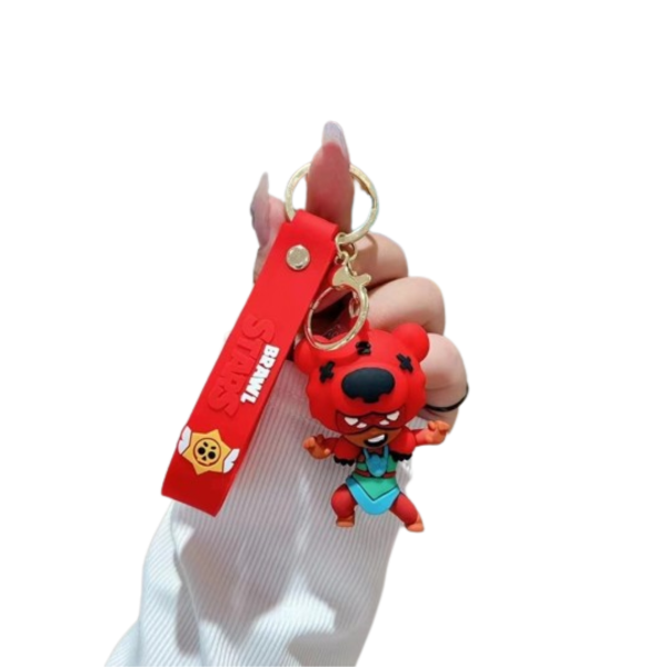 Брелок Бравл Старс Нита Nita Brawl Stars фигурка игрушка для ключей рюкзака 6,7 см