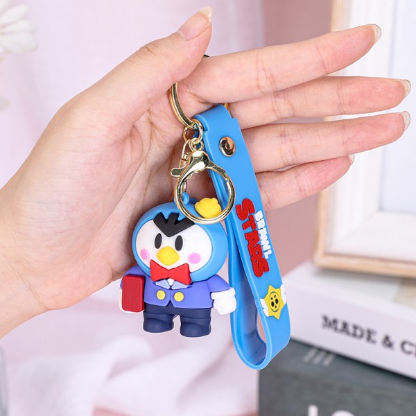 Брелок Бравл Старс Мистер П. Brawl Stars на ключи, на сумку фигурка Mr. P 6 см