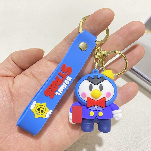 Брелок Бравл Старс Мистер П. Brawl Stars на ключи, на сумку фигурка Mr. P 6 см