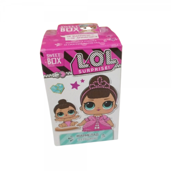 Світбокс ЛОЛ Сюрприйз Sweet box LOL. Surprise іграшка з мармеладом у коробочці, 1 шт