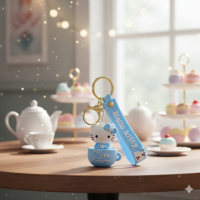 Брелок Привет Китти Хелло Китти Hello Kitty детский брелок на рюкзак, ключи 5,9 см