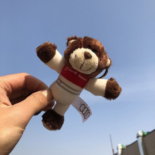 Брелок для ключів Audi Sport Teddybear Ауді плюш іграшка аксесуар 10 см