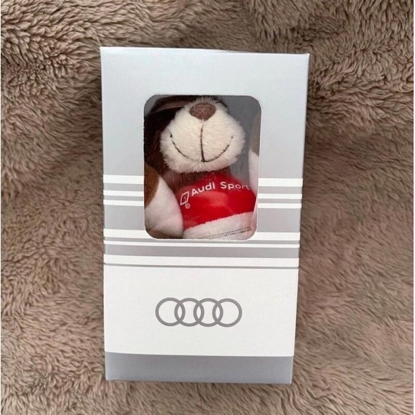 Брелок для ключів Audi Sport Teddybear Ауді плюш іграшка аксесуар 10 см