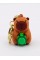 Брелок Капибара capybara на ключи, на сумку фигурка игрушка антистресс подвеска 5,5 см