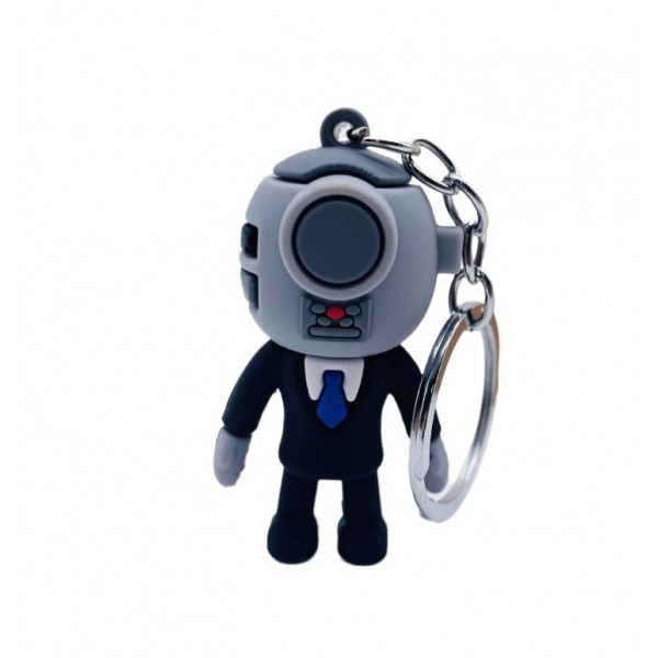 Брелок Скібіді Туалет Skibidi Toilets Титан Камерамен фігурка іграшка для ключів, рюкзака, сумки 5 см