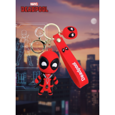 Дедпул брелок Deadpool чорний Марвел супергерой 7 см