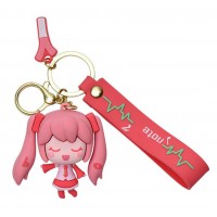 Міку Хатсуне брелок Хацуне фігурка Miku Hatsune вокалоїд аніме 6см