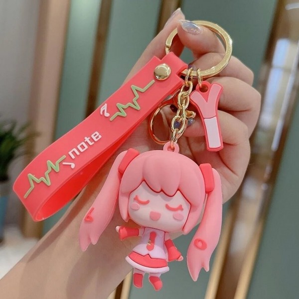 Міку Хатсуне брелок Хацуне фігурка Miku Hatsune вокалоїд аніме 6см