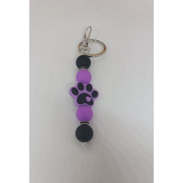 Лапка брелок з намистинами таба антистрес підвіска аксесуар 12 см