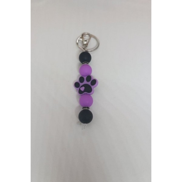 Лапка брелок з намистинами таба антистрес підвіска аксесуар 12 см