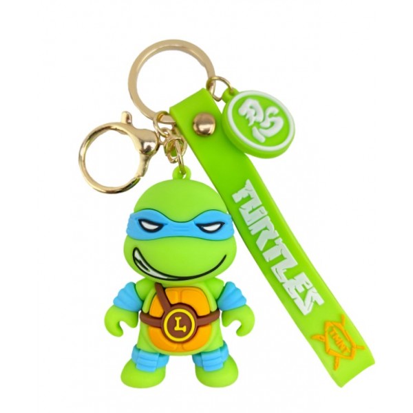 Брелок Черепашки Ніндзя Леонардо Teenage Mutant Ninja Turtles Leonardo фігурка на рюкзак, ключі 6 см