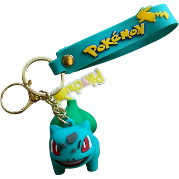Брелок Покемон Pokemon Пикачу Bulbasaur Бульбазавр фигурка игрушка для ключей, рюкзака, сумки 5 см