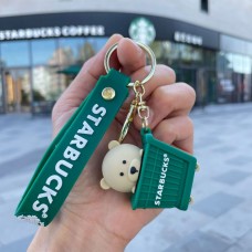 Старбакс брелок Starbucks ведмідь креативний мультяшний брелок підвіска