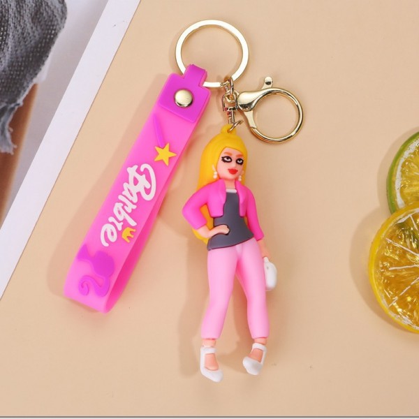 Брелок Барби Barbie принцесса на рюкзак, ключи фигурка 7см