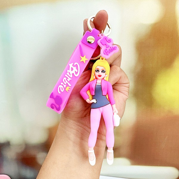 Брелок Барби Barbie принцесса на рюкзак, ключи фигурка 7см